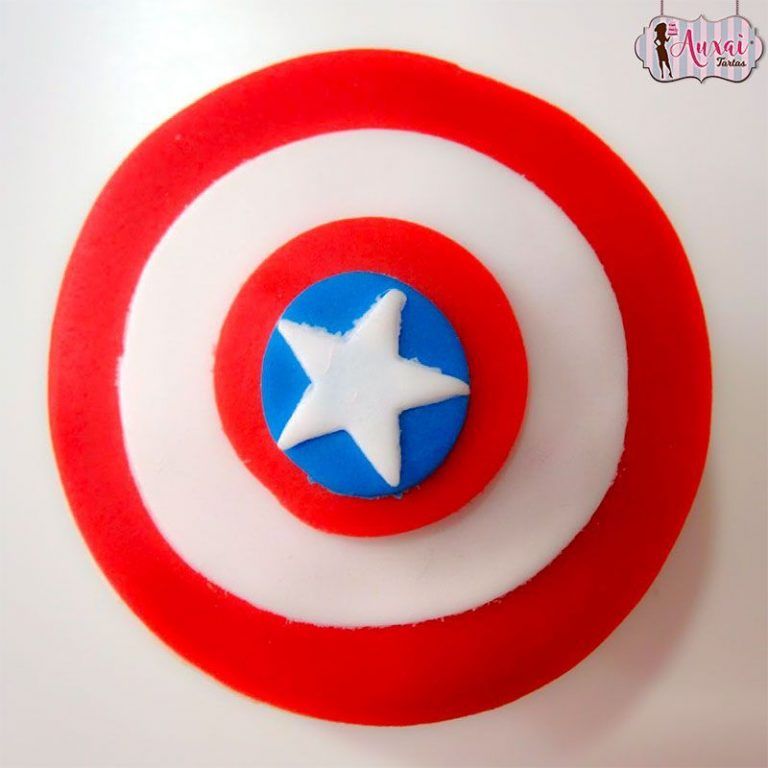 Cupcake Capitán América