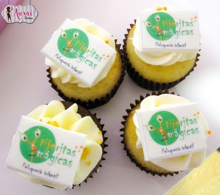 Mini cupcakes peluquería infantil