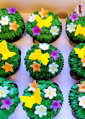 Cupcakes primavera