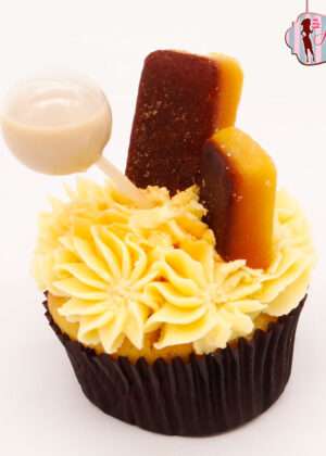 Cupcakes navidad con turrón