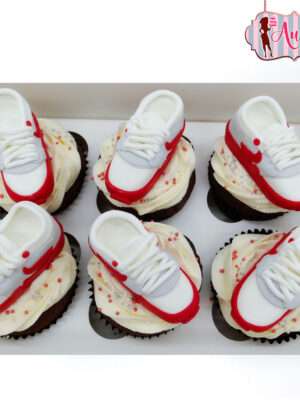 Cupcakes zapatillas de deporte 2