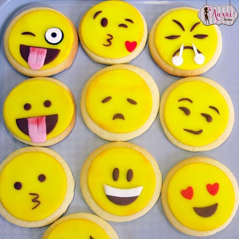 Galletas emojis - emoticonos