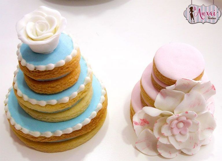 Galletas boda réplica tartas de boda