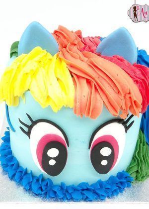 Tarta My Little Pony buttercream