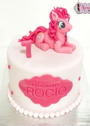 Tarta my little pony rosa