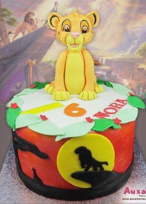 Tarta Disney Rey León