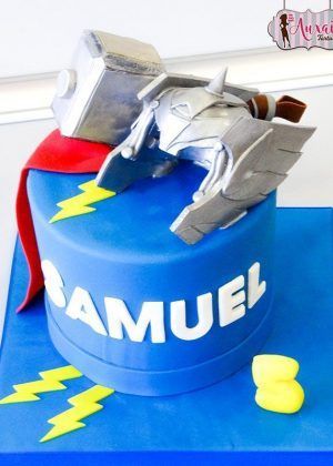 Tarta super héroes Thor