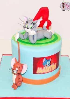 Tarta Tom y Jerry