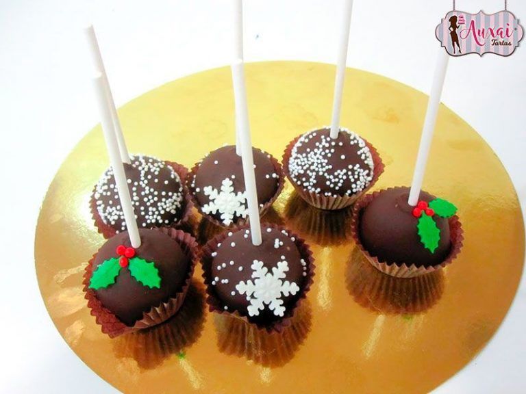 Cakepops navidad básicos