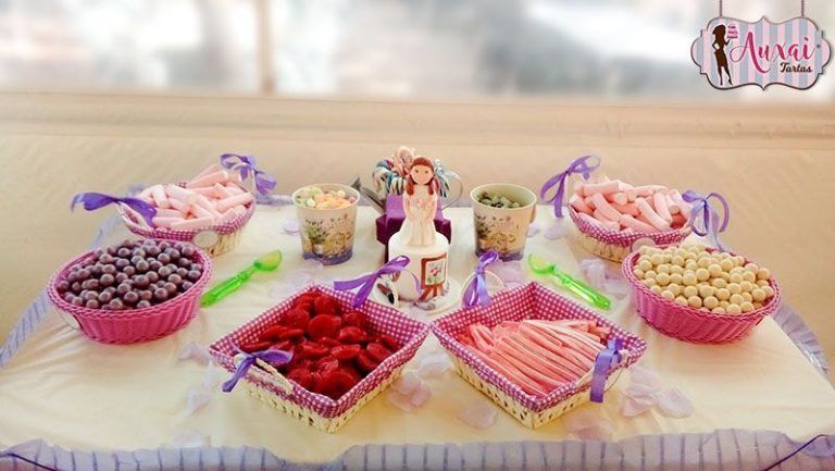 Mesa dulce niña comunión - Candy bar