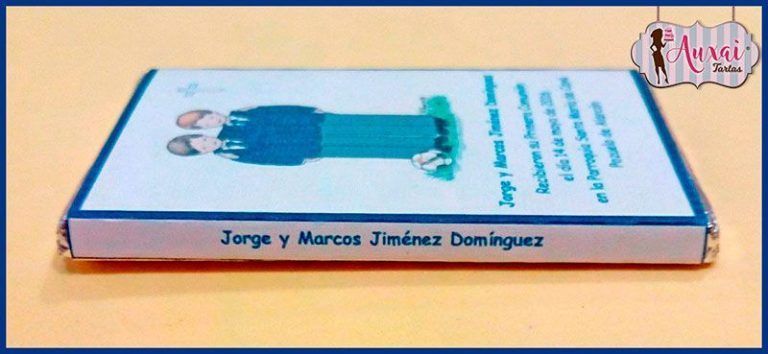 Chocolatinas personalizadas