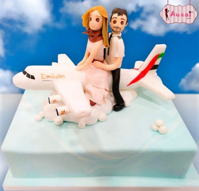 Tarta Avión personalizado en 3D