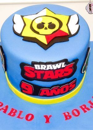 Tarta infantil Brawl Stars