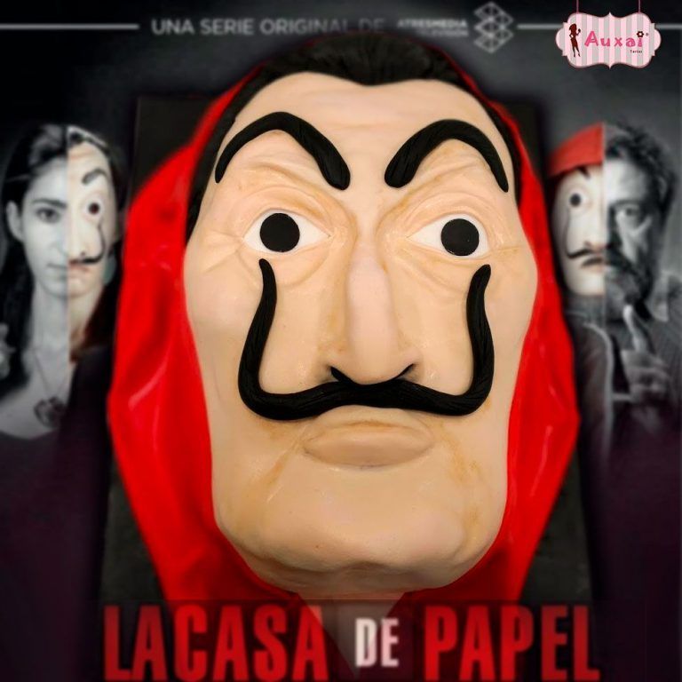 Tarta careta La Casa de Papel