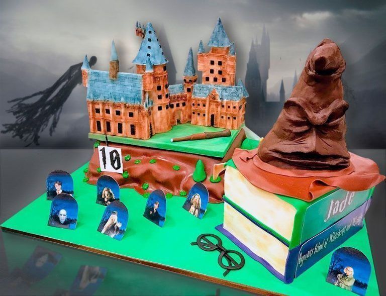 Tarta Castillo Hogwarts Harry Potter