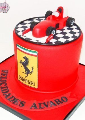 Tarta Ferrari Fórmula 1