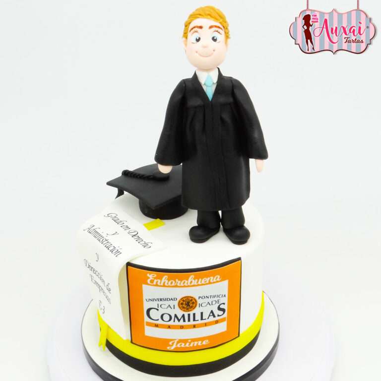 Tarta de graduación chico