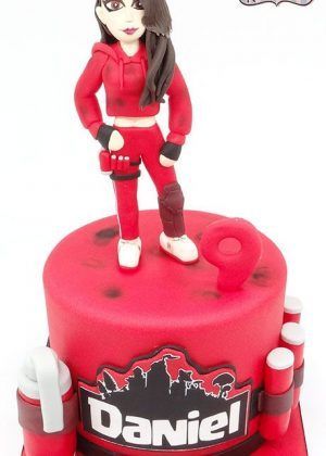 Tarta Fortnite Ruby