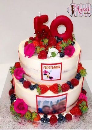 Tarta frutos rojos