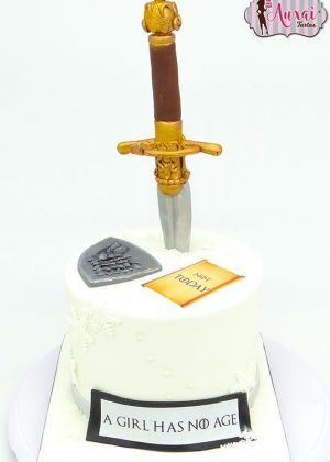 Tarta Juego de Tronos espada