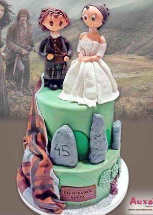 Tarta serie Outlander