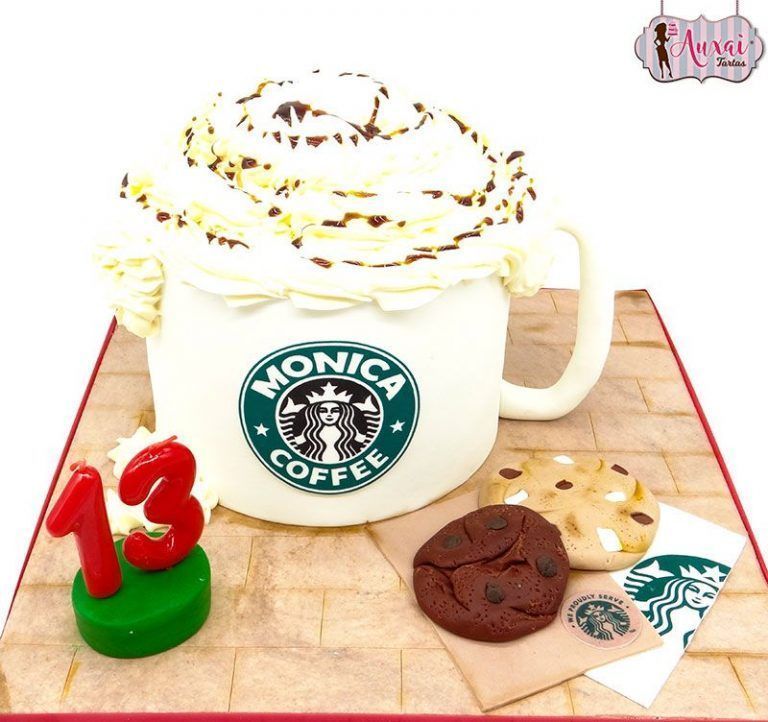 Tarta Starbucks Taza