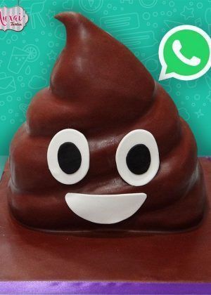 Tarta WhatsApp Caca