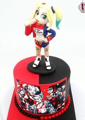 Tarta Harley Quinn