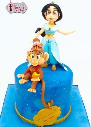 Tarta Disney Princesa Jasmín