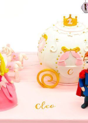 Tarta Princesa Aurora