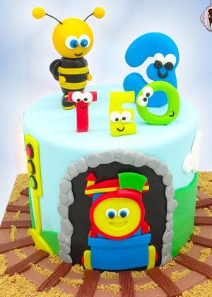 Tarta Ben el tren