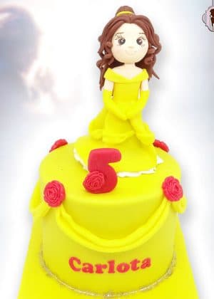 Tarta Disney Princesa Bella