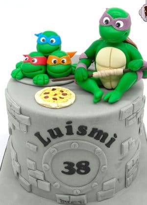 Tarta Tortugas Ninja