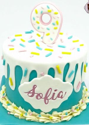 Tarta confeti