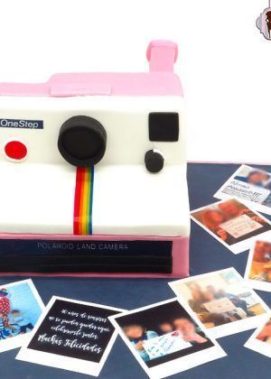 Tarta Cámara Polaroid