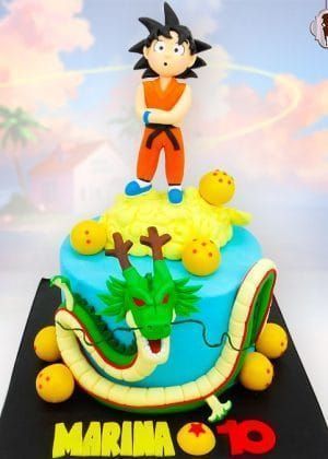 Tarta Goku Dragón