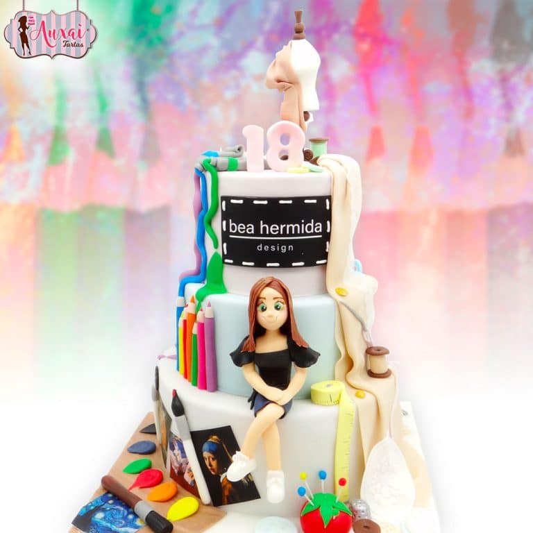 Tarta Moda y Bellas Artes