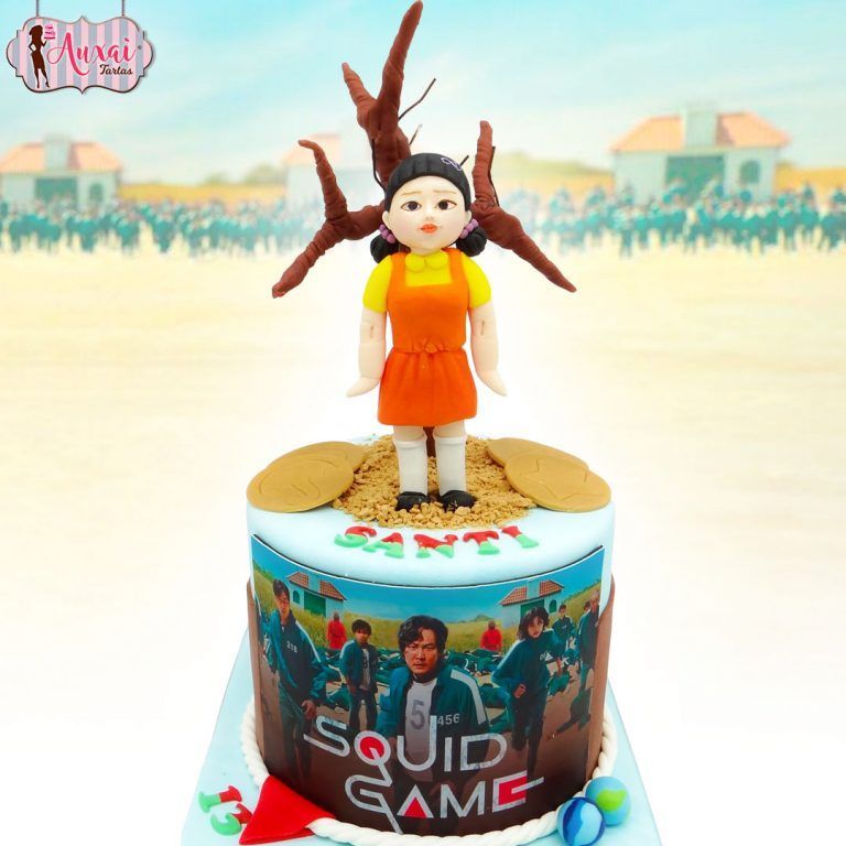 Tarta El juego del calamar