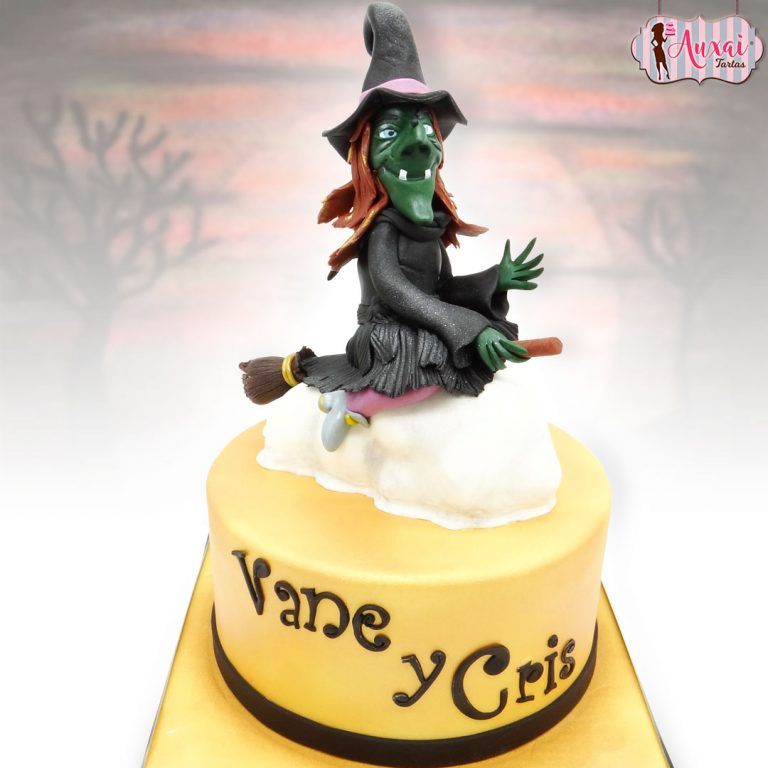 Tarta Bruja de Halloween