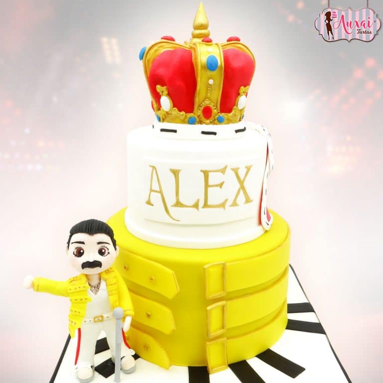 Tarta Freddie Mercury Queen