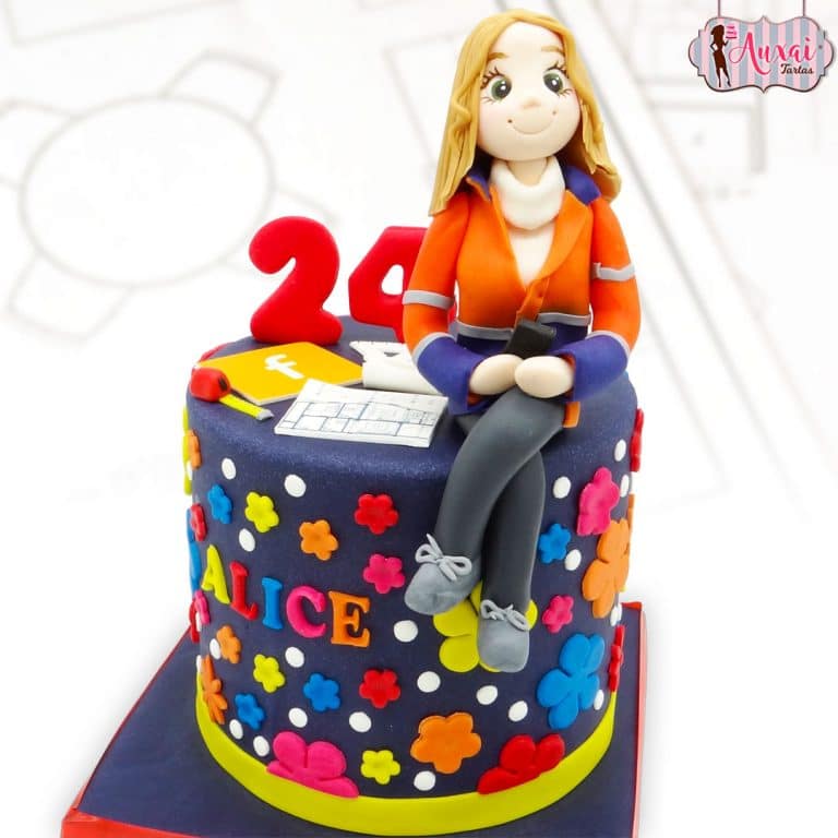 Tarta personalizada de cumpleaños Ingeniero