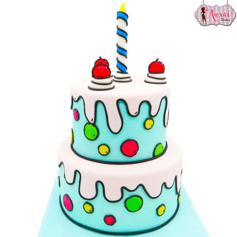 Tarta estilo cartoon cake