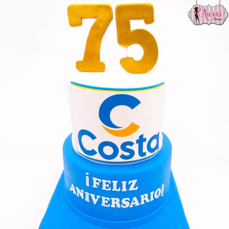 Tarta de empresa Costa Cruceros