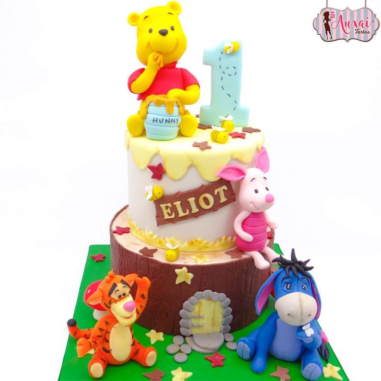 Tarta infantil Winnie the Pooh