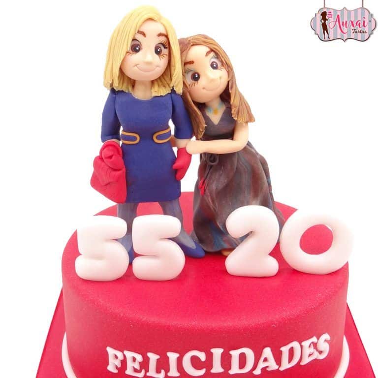 Tarta personalizada Madre e Hija