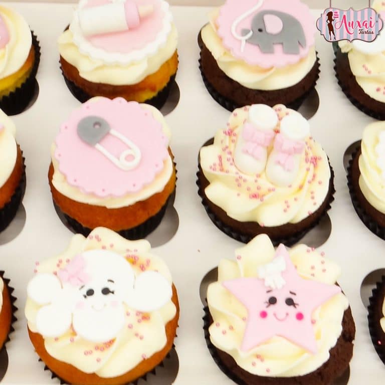 Cupcake motivos de bebé