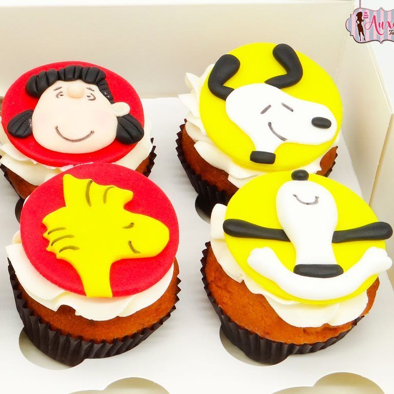 Cupcakes personalizados Snoopy