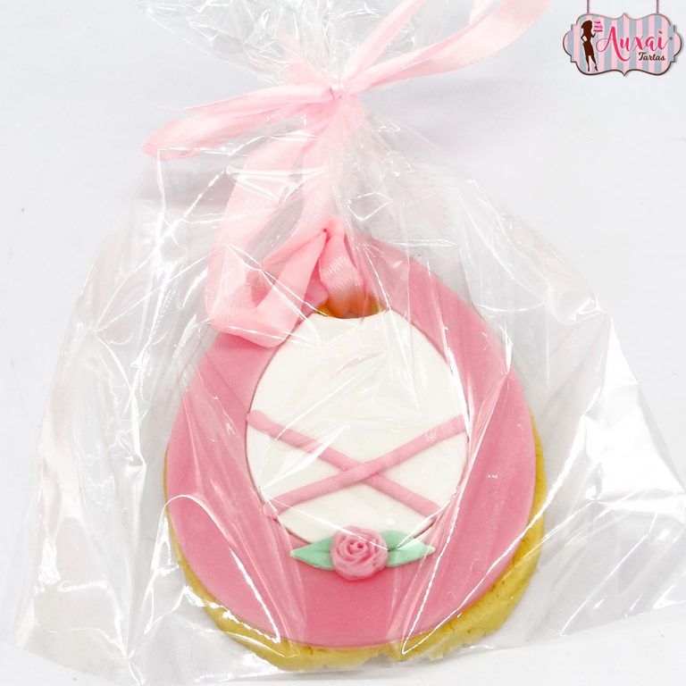 Galleta personalizada zapatilla bailarina
