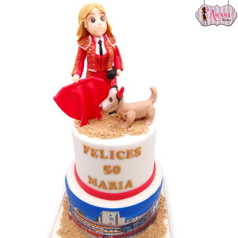 Tarta torera temática taurina