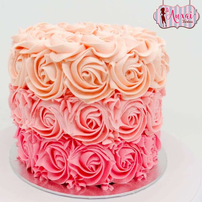 Smashed Cake degradado de colores